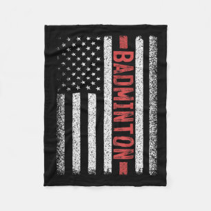 Cobertor De Velo Peteca Bandeira Americana 4 De Julho Peteca Jogo