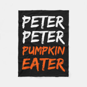 Cobertor De Velo Peter Pumpkin Costume Comer Halloween