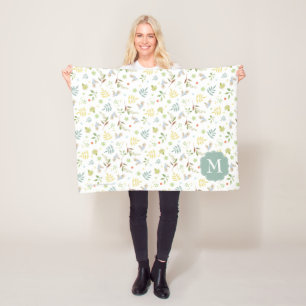 Cobertor De Velo Peter Rabbit   Padrão De Aquarela Da Madeira