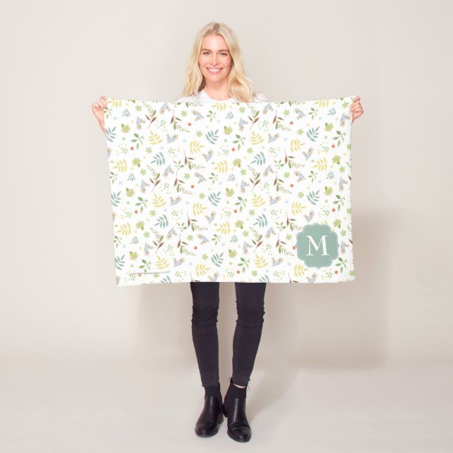 Cobertor De Velo Peter Rabbit | Padrão De Aquarela Da Madeira (In Situ)