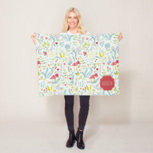 Cobertor De Velo Peter Rabbit   Padrão De Aquarela Encantada