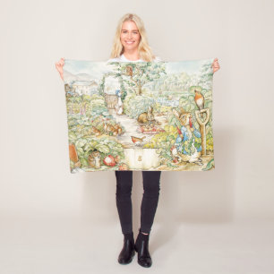 Cobertor De Velo Peter the Rabbit e Jemima Pudleduck