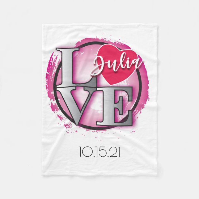 Cobertor De Velo Philadelphia Love Blanket Bat Mitzvah Gift (Frente)