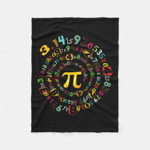 Cobertor De Velo Pi 314 Math Pi Lovers Boy Toddler Mathemat