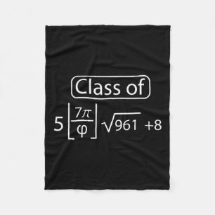 Cobertor De Velo Pi Day Cl De 2025 Graphic Funny Math Lover Graduat