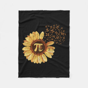 Cobertor De Velo Pi Roupa Pi Dia Girassol Aposentado Math Engraçado