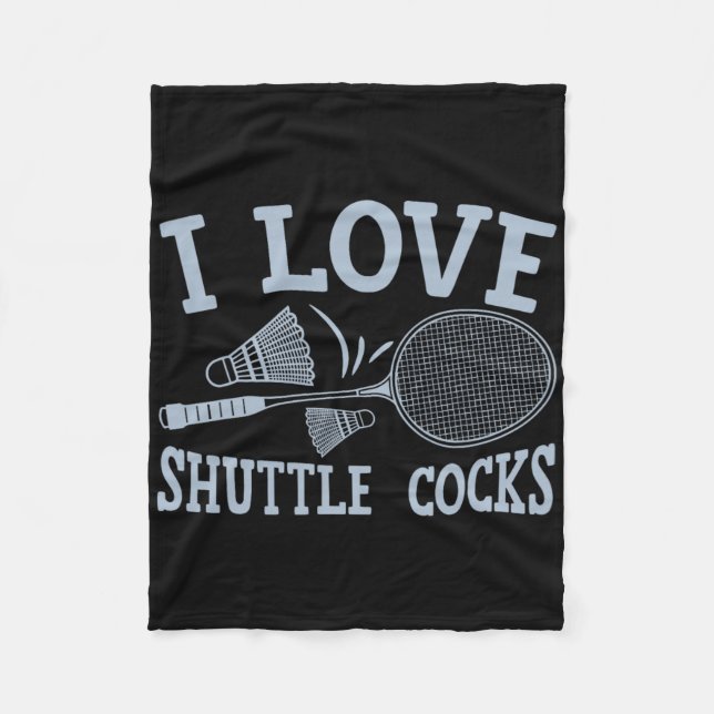 Cobertor De Velo Piada de Jogo de Combinação do Jogador de Badminto (Frente)