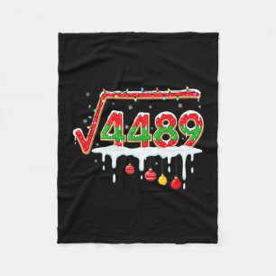 Cobertor De Velo Piada de Natal 67 Meme Raiz Quadrada 4489 Gíria Ta