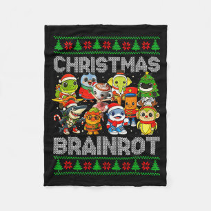Cobertor De Velo Piada de Natal Rotação Cerebral Italiana Rotação C