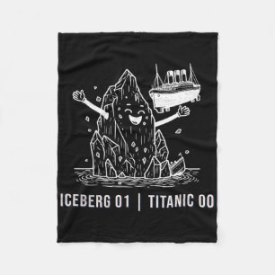 Cobertor De Velo Piadas Rms Titanic Iceberg Navio de Cruzeiro Homen