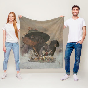 Cobertor De Velo Picardy Spaniel, Estação de Caça