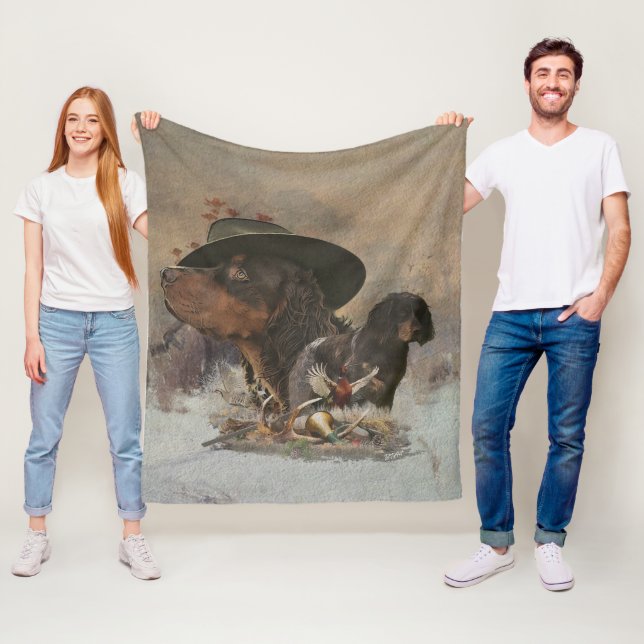 Cobertor De Velo Picardy Spaniel, Estação de Caça (In Situ)