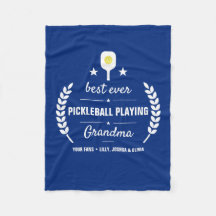 Pickleball Jogando Melhor Avô Personalizado