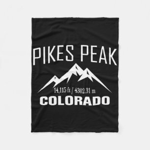 Cobertor De Velo Pico Pike Colorado Clube de Cume de Escalada Ao Ar