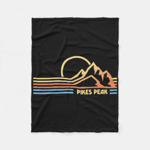 Cobertor De Velo Pico Pikes Colorado Caminhada Trilha Subida