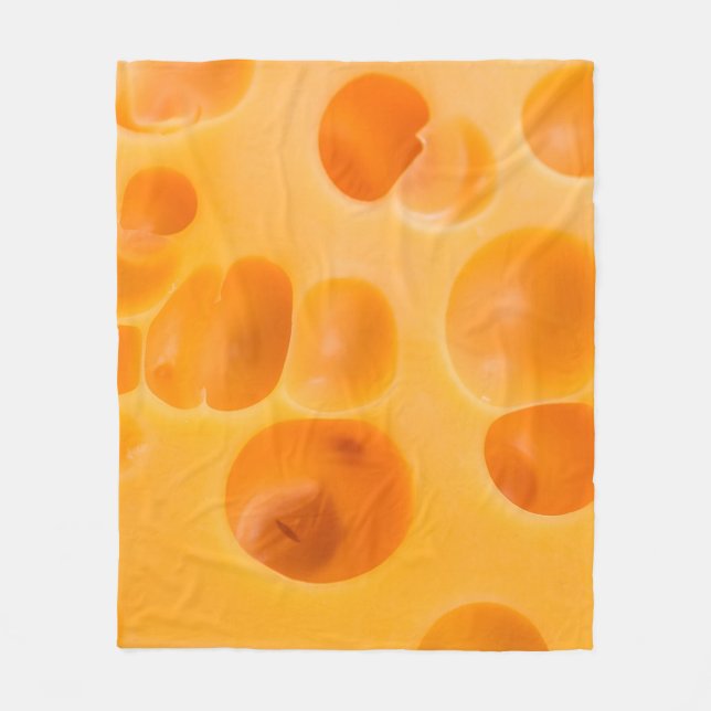 Cobertor De Velo Piece of cheese isolated. (Frente)