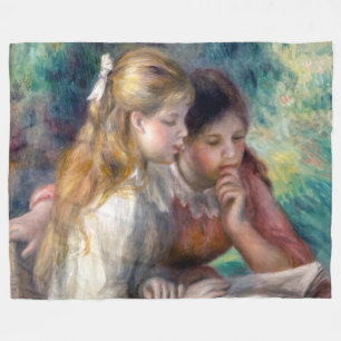 Cobertor De Velo Pierre-Auguste Renoir - A Leitura