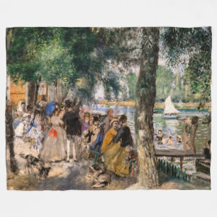 Cobertor De Velo Pierre-Auguste Renoir - Banho no Sena