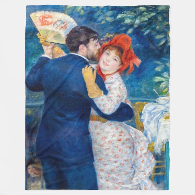 Cobertor De Velo Pierre-Auguste Renoir - Dança do País (Frente)