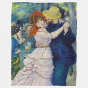Cobertor De Velo Pierre-Auguste Renoir - Dança em Bougal