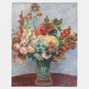 Cobertor De Velo Pierre-Auguste Renoir - Flores em um Vase