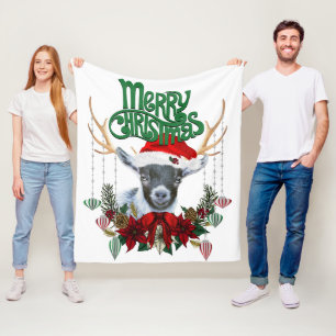 Cobertor De Velo Pigmeus de Natal bonitos com traficantes e coroa