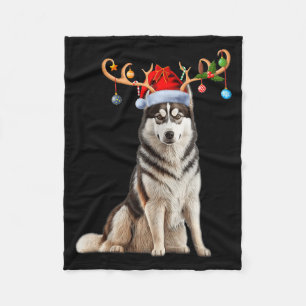 Cobertor De Velo Pijama de Natal com Chapéu de Papai Noel Rena Husk