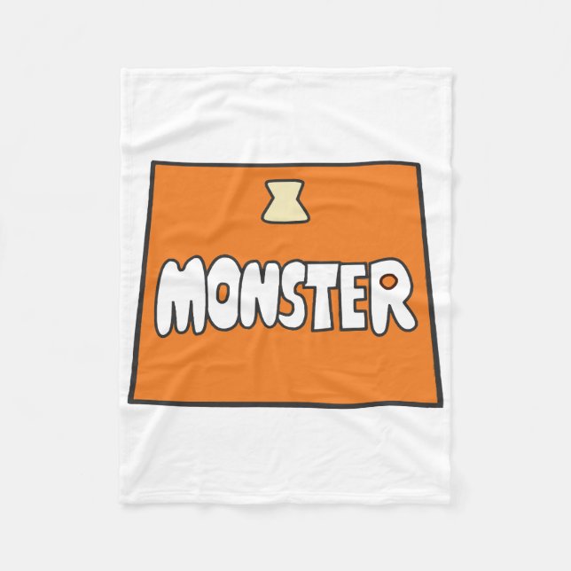 Cobertor De Velo Pikamee Costume, monstro (Frente)