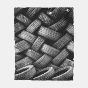 Cobertor De Velo Pile tires rubber stacked used