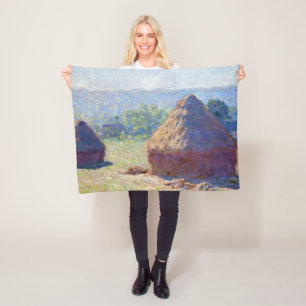 Cobertor De Velo Pilhas de trigo (fim do Verão), Monet