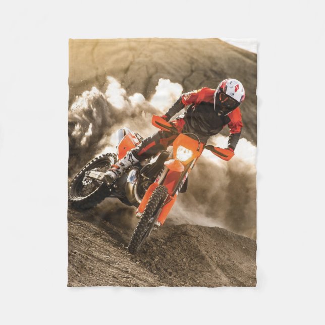 Cobertor De Velo Piloto de Motocross (Frente)