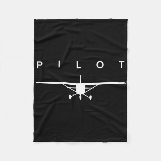 Cobertor De Velo Piloto Para Novo Piloto - Camiseta Novo Piloto - A (Frente)