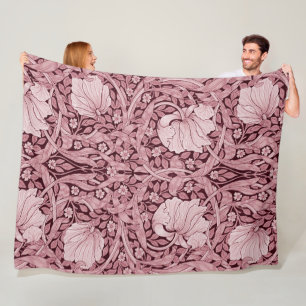 Cobertor De Velo Pimpernel Maroon, William Morris