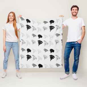 Cobertor De Velo Pincel de Padrão de Teste