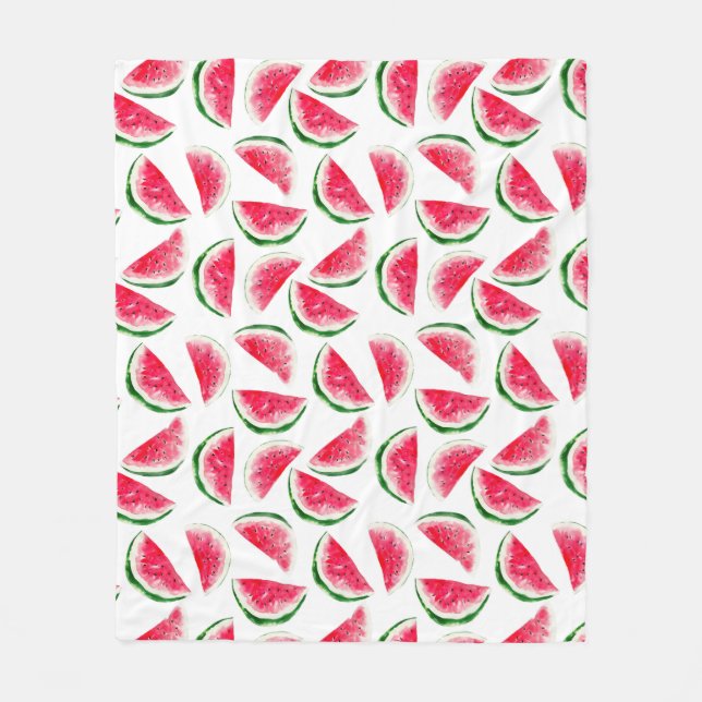 Cobertor De Velo Pineapple & Watermelon, Cute (Frente)