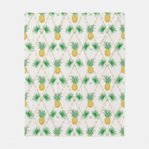 Cobertor De Velo Pineapples, retro