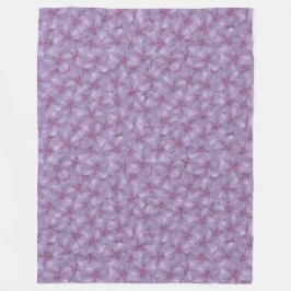 Cobertor De Velo Pineywoods Geranium Padrão Sem Costura