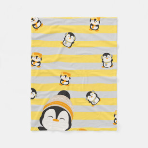 Cobertor De Velo pinguim cai