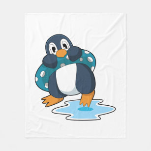 Cobertor De Velo Pinguim com Lifebuoy