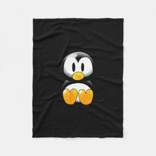 Cobertor De Velo Pinguim dos desenhos animados