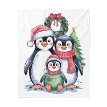 Pinguim Engraçado Coincrível com o pijama da famíl