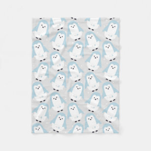 Cobertor De Velo Pinguim-pinguim-pinguim