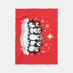 Cobertor De Velo Pinguins