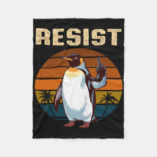 Cobertor De Velo Pinguins Pinguins Contra Pinguins Engraçados
