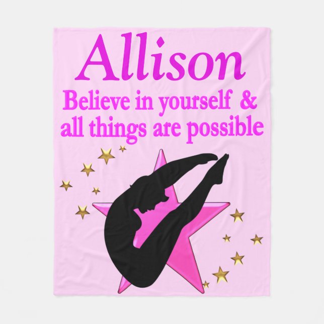 Cobertor De Velo PINK bonito PERSONALIZADO DIVER DE GAROTA (Frente)