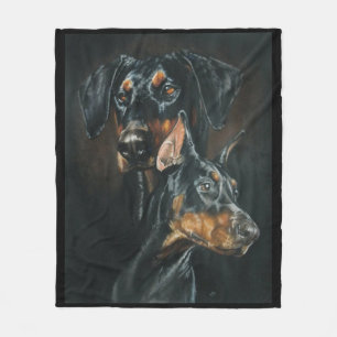 Cobertor De Velo Pinscher do Doberman