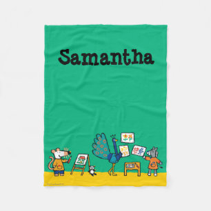 Cobertor De Velo Pintura com Maisy!