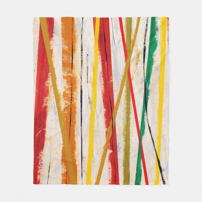 Cobertor De Velo pintura de abstrato (Frente)