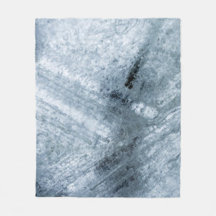 Cobertor De Velo Pintura de abstrato preto e castanho