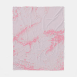 COBERTOR DE VELO PINTURA DE ABSTRATO VERMELHO E BRANCO